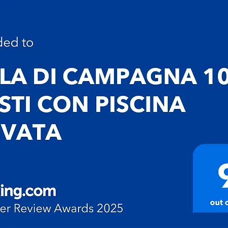 Di Campagna 10 Posti Con Piscina Privata Appartamento