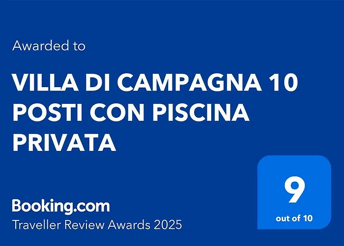 Di Campagna 10 Posti Con Piscina Privata דירה